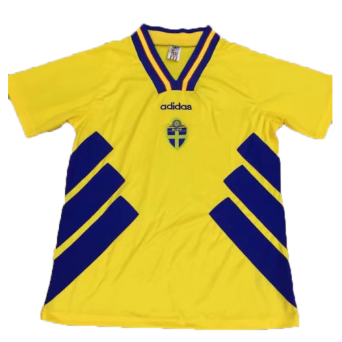 1994 Sweden Retro Home Kit Soccer Jersey